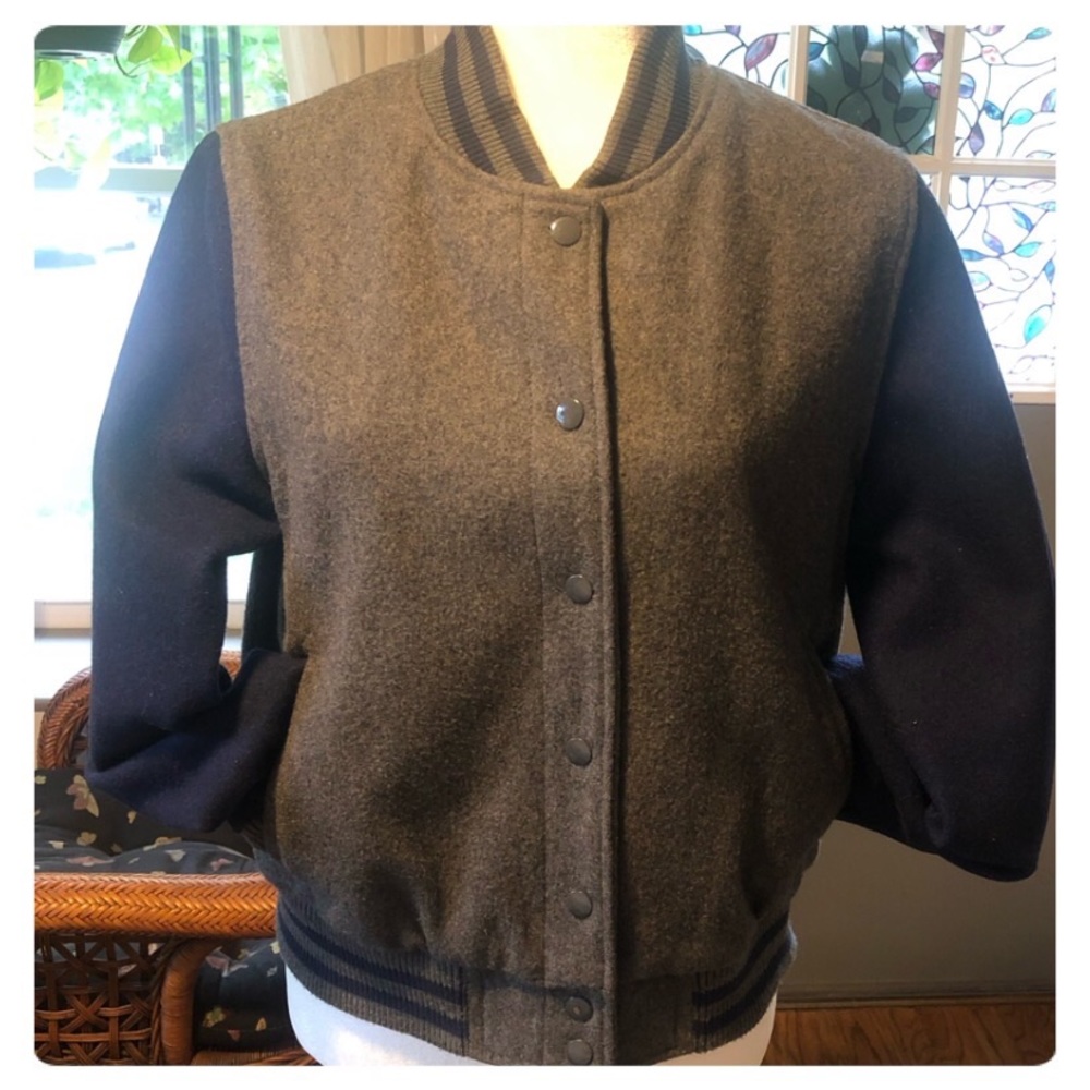 Mossimo Baseball Jacket Wool Blend Varsity Jacket… - image 1